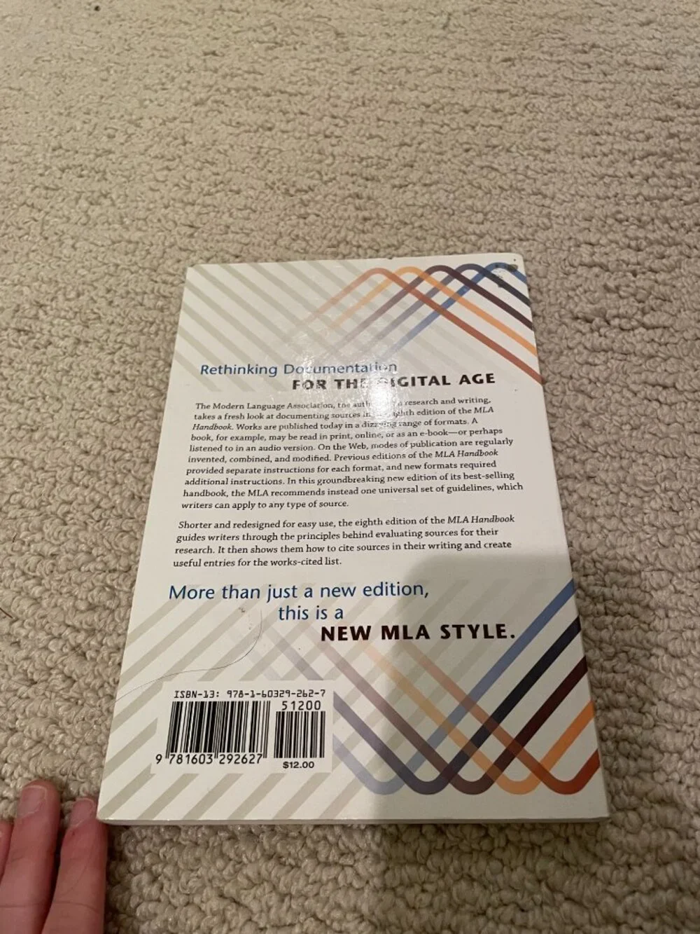 N/A mla‎ handbook
